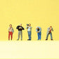 Preiser 79210 N Working Railfans Figures (Set of 5)