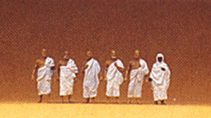 Preiser 80903 Z Mecca Arab Pilgrims Figures (Set of 6)