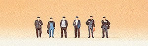 Preiser 88530 Z Industrial Worker & Dockers Figures (Set of 6)