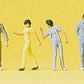 Preiser 88543 Z Standing Passers-by Figures #2 (Set of 6)