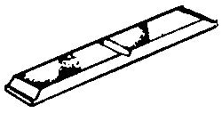 Rail Line 620-102 HO Magnet Uncoupler For Magnetic Coupler #620-101 (Pack of 2)