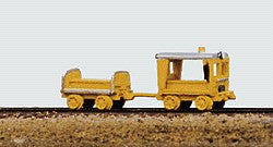 Railway Express Miniatures 2001 N MOW Vehicles Heavy Duty Speeder and Crew Car