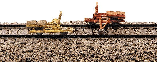Railway Express Miniatures 2014 Track Inspection Car Velocipede (Pack of 2)