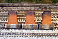 Rix Products 628-601 HO Steel Mill Ingot Buggies & Molds Kit