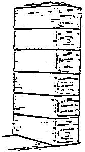 Scale Structures 650-2278 HO Stacked Filled Crates Five High