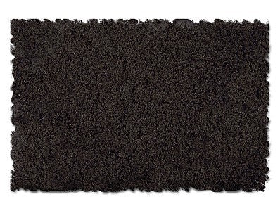 Scenic Express EX850B Fine Dark Brown Flock & Turf - 32 oz. Shaker
