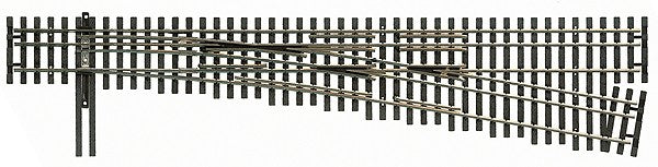 Shinohara Track 452 HOn3 Gauge Right Hand Switch Turnout #6