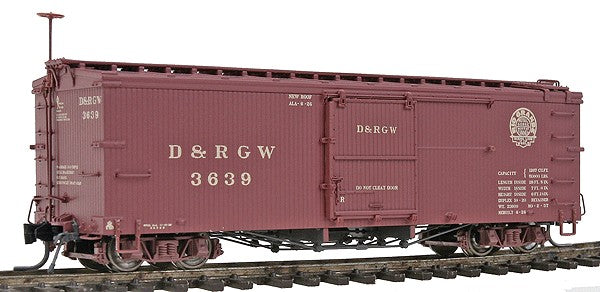 Blackstone Models 340116 HOn3 DRGW 3000 Series 30' Boxcar #3639