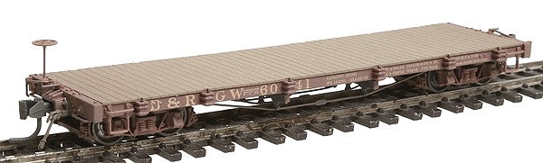 Blackstone Models 340309W HOn3 DRGW 6000 Series 30' Weathered Flat Car #6041