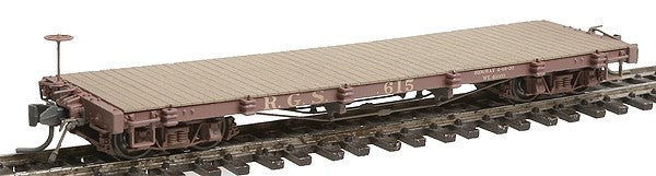 Blackstone Models 340311W HOn3 RGS 6000 Series 30' Weathered Flat Car #615