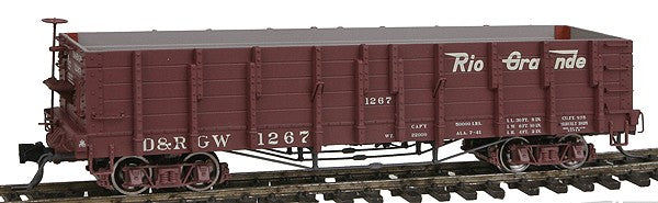 Blackstone Models 340405 HOn3 DRGW 1000 Series High Side Gondola #1267