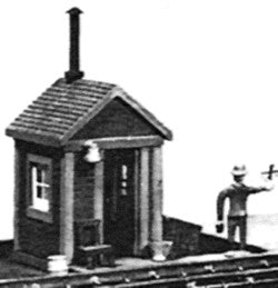 Stewart 108 HO Scale Watchman's Shanty Metal Kit