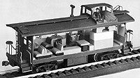 Alpine Division Scale Models 421 HO Scale Caboose Interior Kit