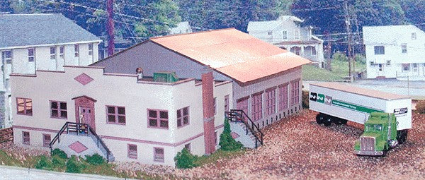 The N Scale Architect 10503 N Rode-A-Way Transfer Company Building Kit
