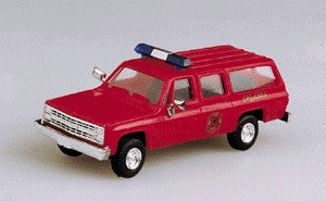 Trident Miniatures 90111 HO USAF Red Fire Chief Truck