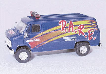 Trident Miniatures 90230 Albany Police "Dare" Van