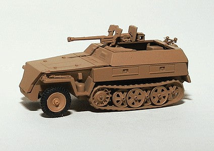Trident Miniatures 90325 HO Former German Army WWII Sd.Kfz 250 Half-Track Kit