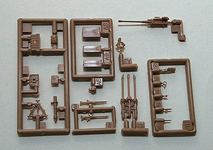 Trident Miniatures 96040 HO 1:87 Military Weapons Set Plastic Kit