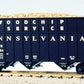 USA Trains 14082 G Pennsylvania Woodchip Car with "Real" Woodchip Load