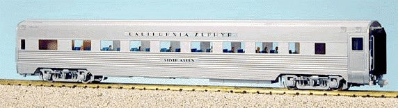 USA Trains R31011 G "California Zephyr" Corrugated Aluminum Coach Lighted #1