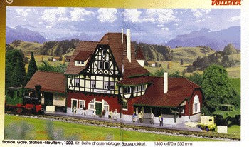 Vollmer 1200 Neuffen Train Station Kit