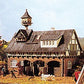 Vollmer 3726 HO Stable with Pigeon Loft Building Kit