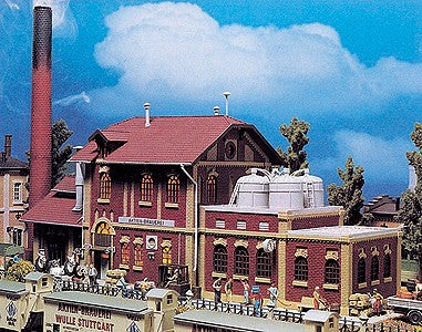 Vollmer 5609 HO Brewery with Interior Building Kit
