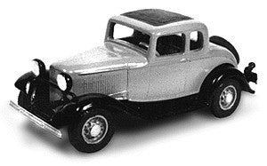 Wheel Works 96-122 HO 1934 Ford Coupe White Metal Building Kit