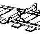 Tomar Industries H-803 HO Hayes Wheel Stops (Pack of 4)