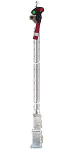 Tomar Industries H-840 HO Operating Semaphore Brass Assembled Single Arm