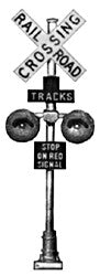 Tomar Industries 862 Operating Highway Flasher Crossing Signals (Set of 2)