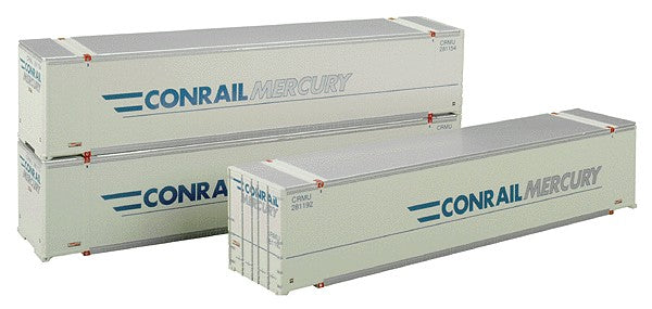 InterMountain 30410 HO 48' Conrail Mercury CRMU Container (Set of 2)