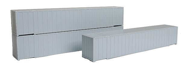 InterMountain 30600 HO 53' Hyundai Container Undecorated Assembled (Pack of 3)