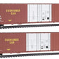 Walthers 932-235014 HO PRR Gold Line PS 86' Hi-Cube 4-Door Boxcar (Set of 2)
