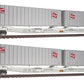 Walthers 932-23922 HO MILW Gold Line Flexi-Van Flatcar w/Two Trailers (Set of 2)