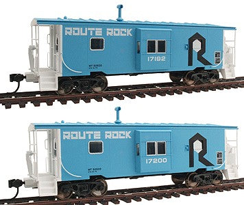 Walthers 932-240455 HO RI International Bay Window Caboose (Set of 2)