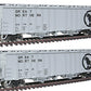 Walthers 932-240552 HO GN Gold Line 50' Airslide Covered Hopper (Set of 2)