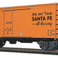 Walthers 932-26248 HO Santa Fe 50' REA Riveted Steel Express Reefer (Set of 2)