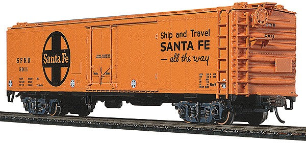 Walthers 932-26248 HO Santa Fe 50' REA Riveted Steel Express Reefer (Set of 2)