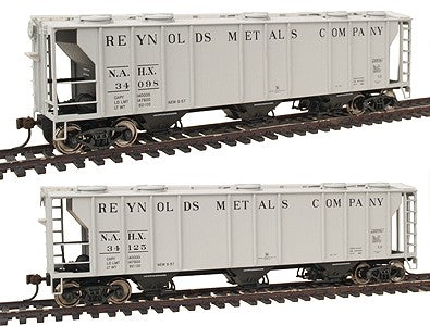 Walthers 932-27971 HO NAHX Gold Line PS-2 2893 Covered Hopper (Set of 2)