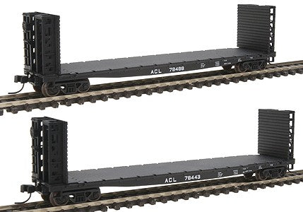 Walthers 932-28218 N Atlantic Coast Line GSC Commonwealth 54' Flatcar (Set of 2)