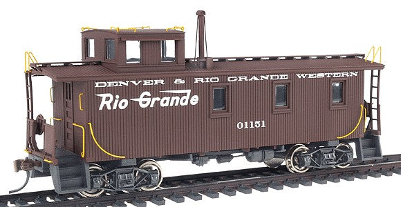 Walthers 7515 HO Denver & Rio Grande Western 30' GTW Caboose #01151
