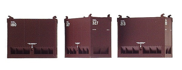 Walthers 933-2130 Monon Coke Container 3-Pack