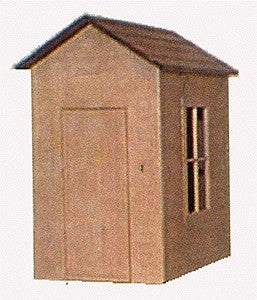AM Models 901 O Scale Crossing Shanty Plastic Building Kit