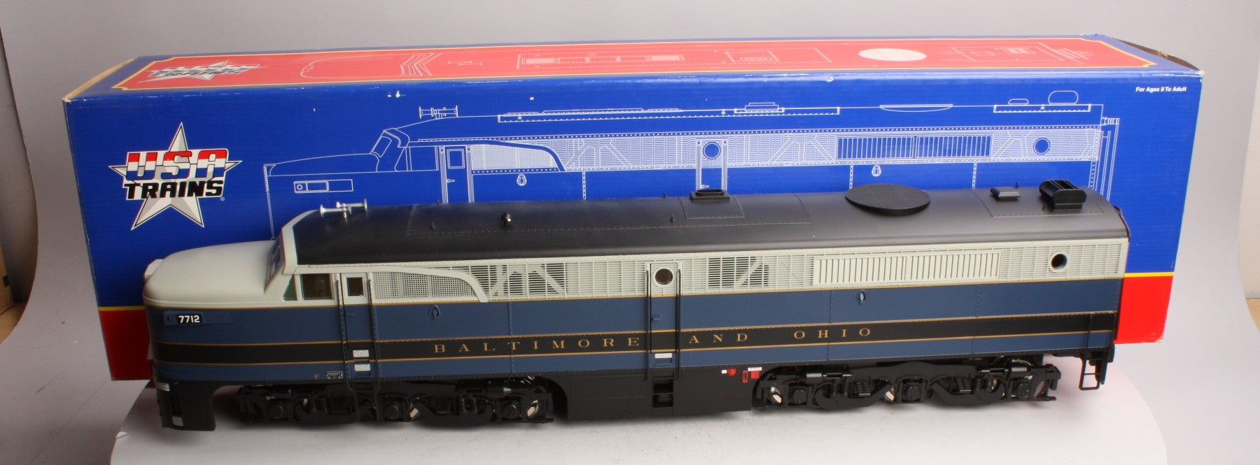 USA Trains 22501 G Baltimore & Ohio ALCO PA-1 Diesel Locomotive