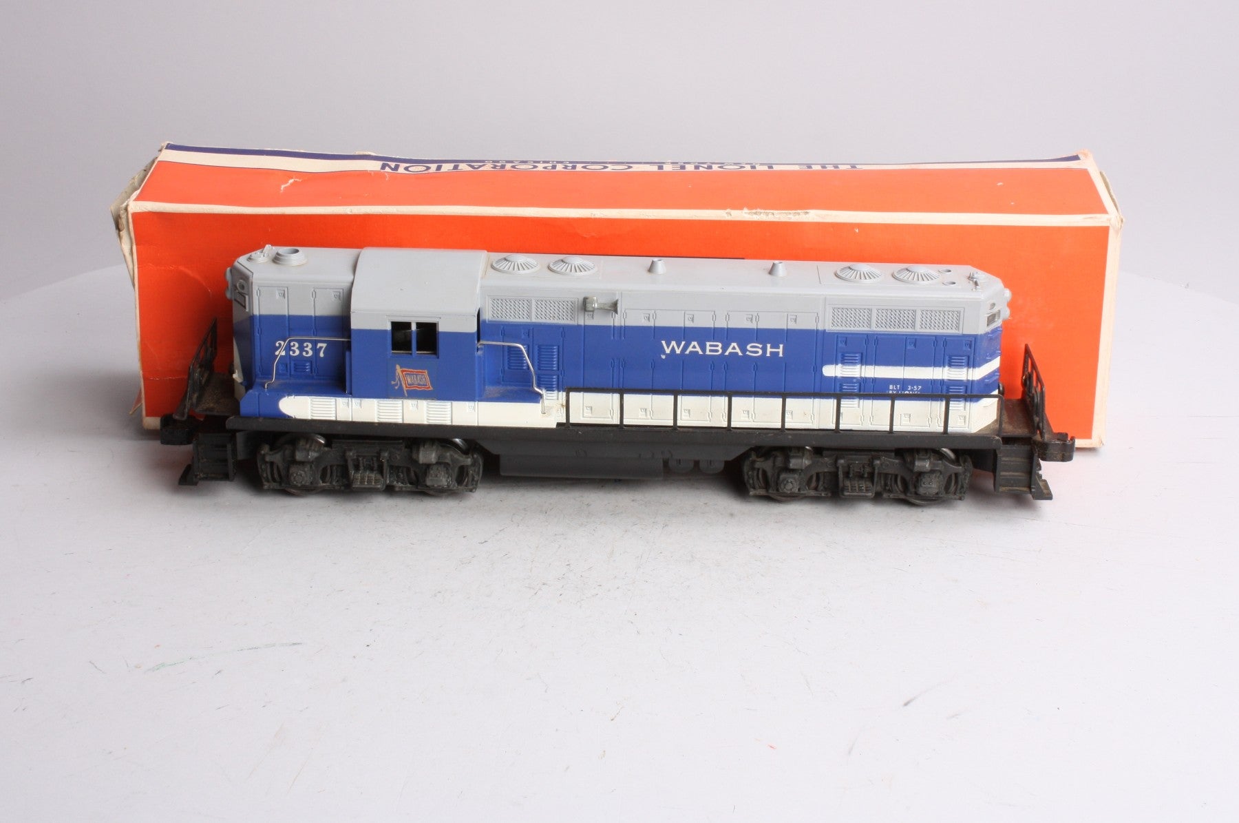 Lionel 2337 Vintage O Wabash GP-7 Powered Diesel Locomotive