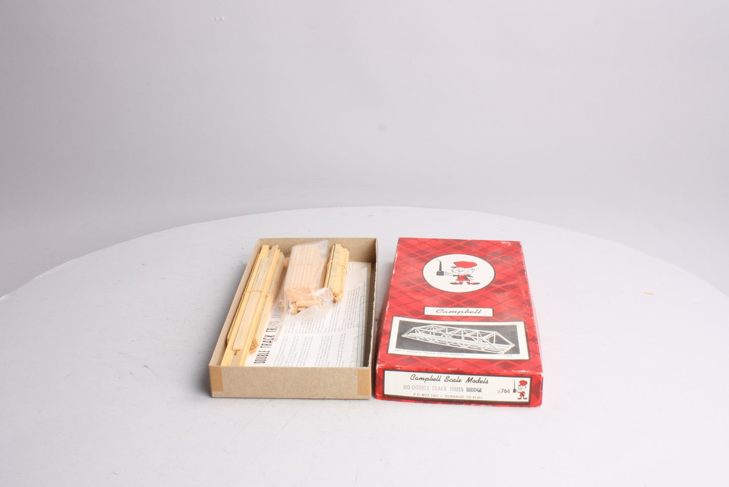 Campbell Scale Models 764 HO 125' Double-Truck Truss Bridge