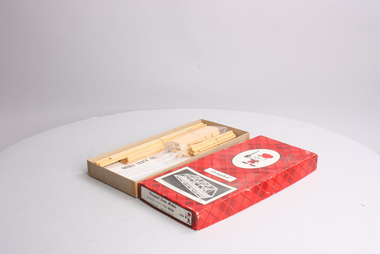 Campbell Scale Models 764 HO 125' Double-Truck Truss Bridge