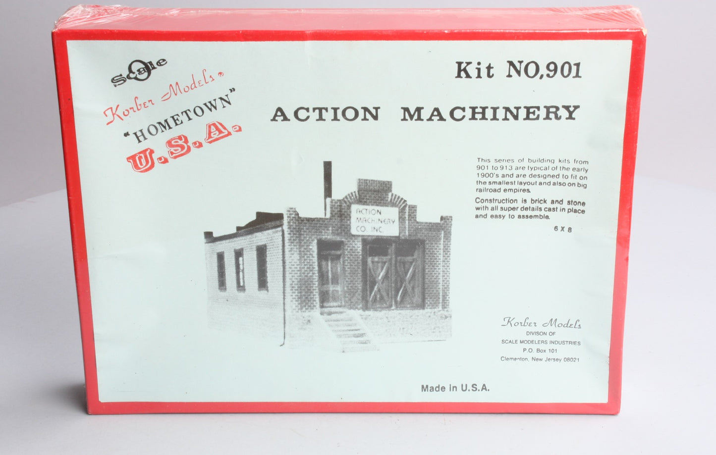 Korber 901 "O" Scale Action Machinery Company Workshop Kit