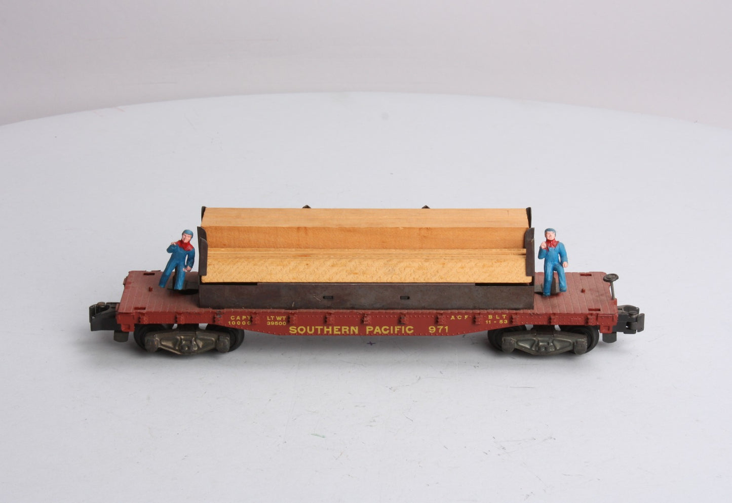 American Flyer 971 Vintage S Southern Pacific Lumber Unloading Car